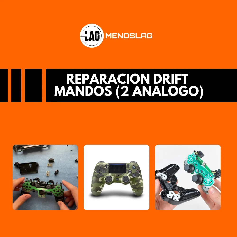 Reparacion Drift Mandos (2 Análogo)