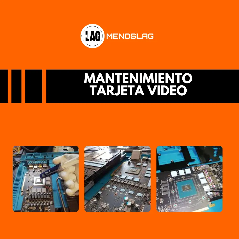 Mantenimiento GPU — Limpieza térmica tarjeta de video