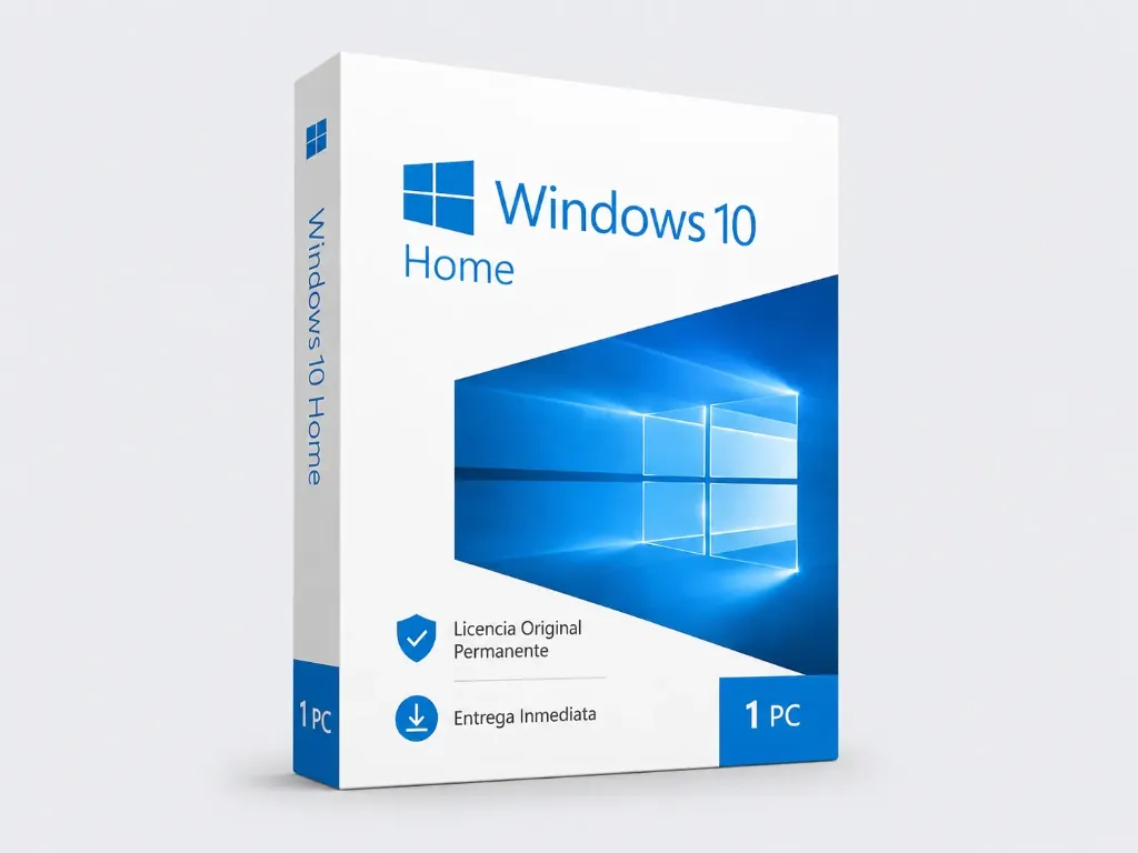 [WIN10-HOME-1PC] Windows 10 Home - Licencia Original Permanente - 1 PC - Entrega Inmediata