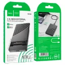 Adaptador disco duro Hoco Hb46 2.5 Sata Usb 3.0 Negro