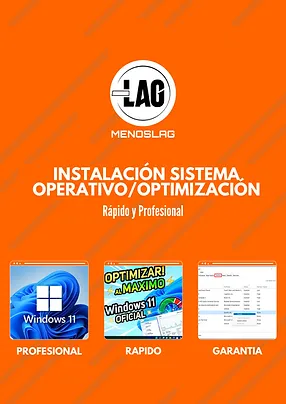 Instalación Sistema Operativo Optimizado por Menoslag