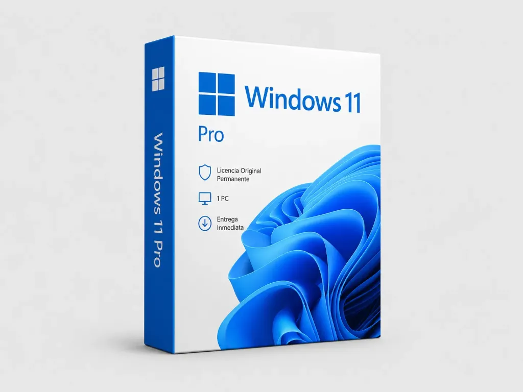 [WIN11-PRO] Windows 11 Pro - Licencia Original Permanente - 1 PC - Entrega Inmediata