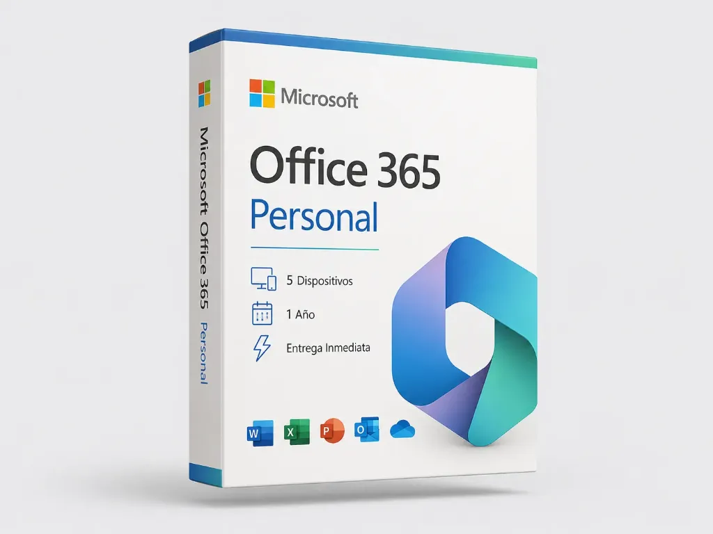 [MS-O365-PERSONAL] Microsoft Office 365 Personal - 5 Dispositivos - 1 Año - Entrega Inmediata
