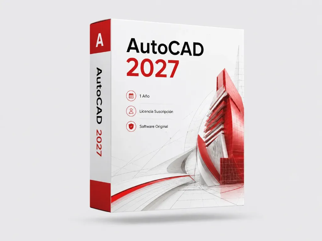 [AUTOCAD2027-1Y-SUB] AutoCAD 2027 - 1 Año Licencia Suscripción