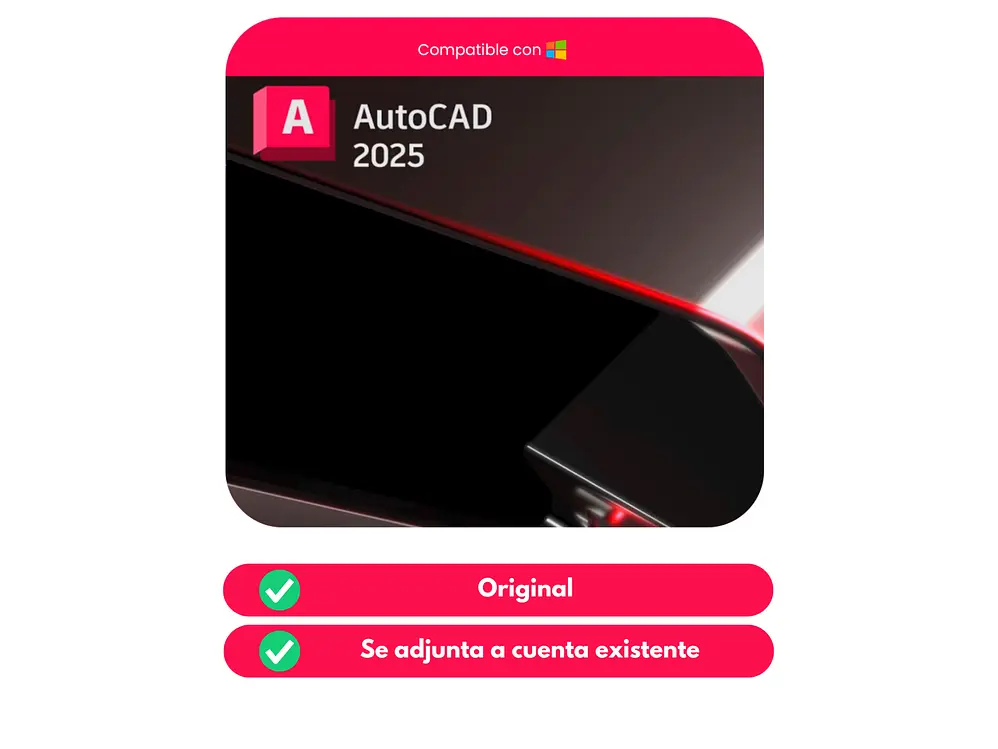 AutoCAD 2026 - 1 Año Licencia Suscripción