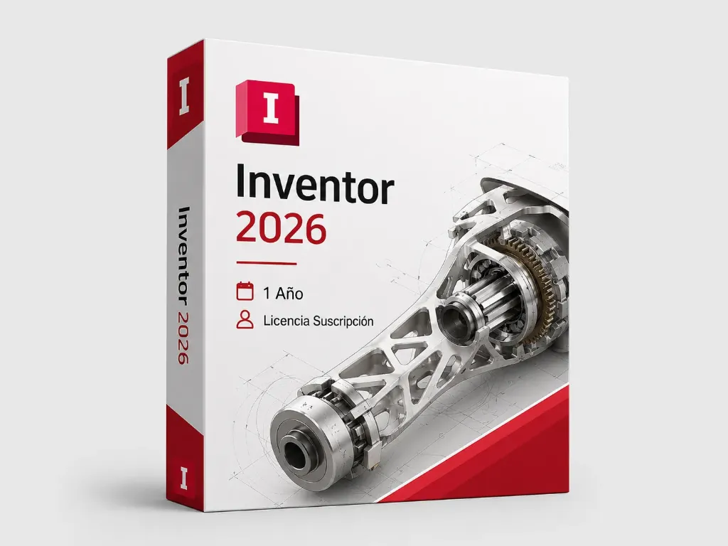 [INVENTOR2026-1Y-SUB] Inventor 2026 - 1 Año Licencia Suscripción