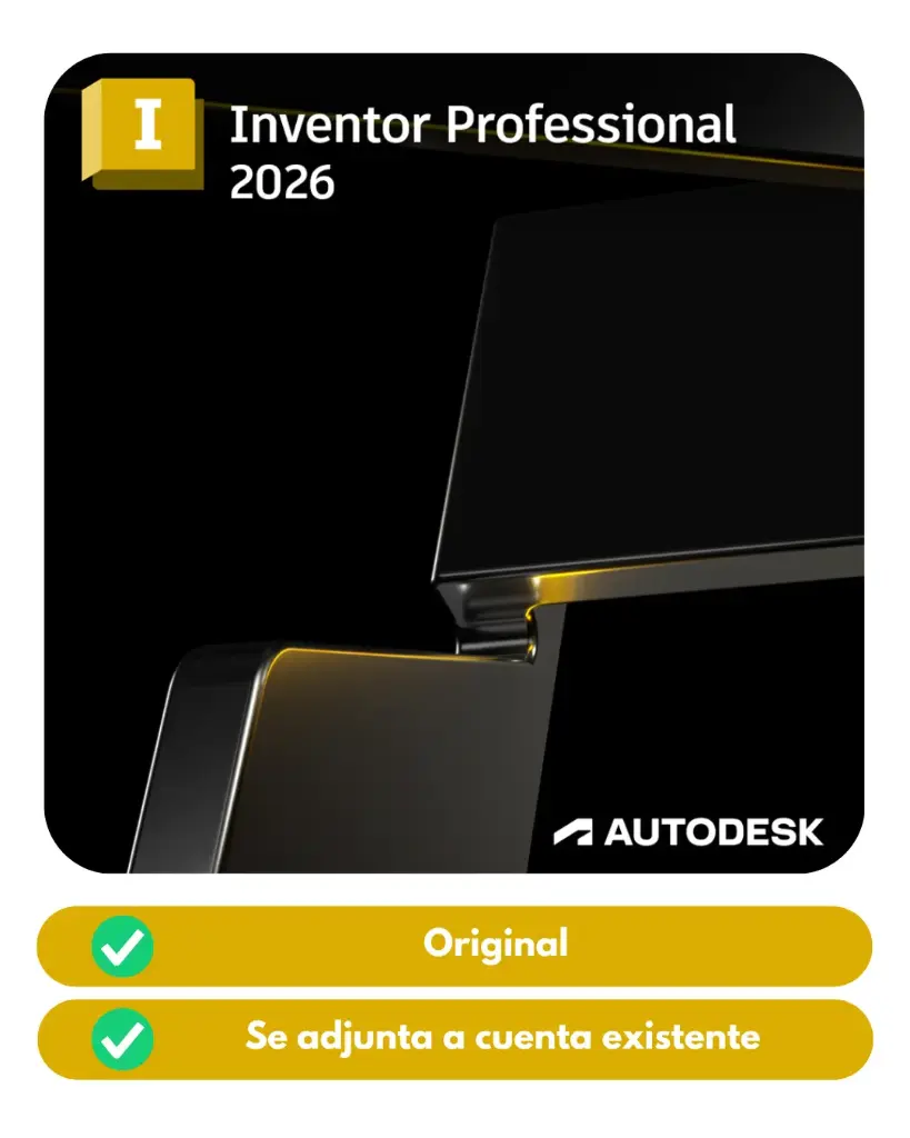 Inventor 2026 - 1 Año Licencia Suscripción